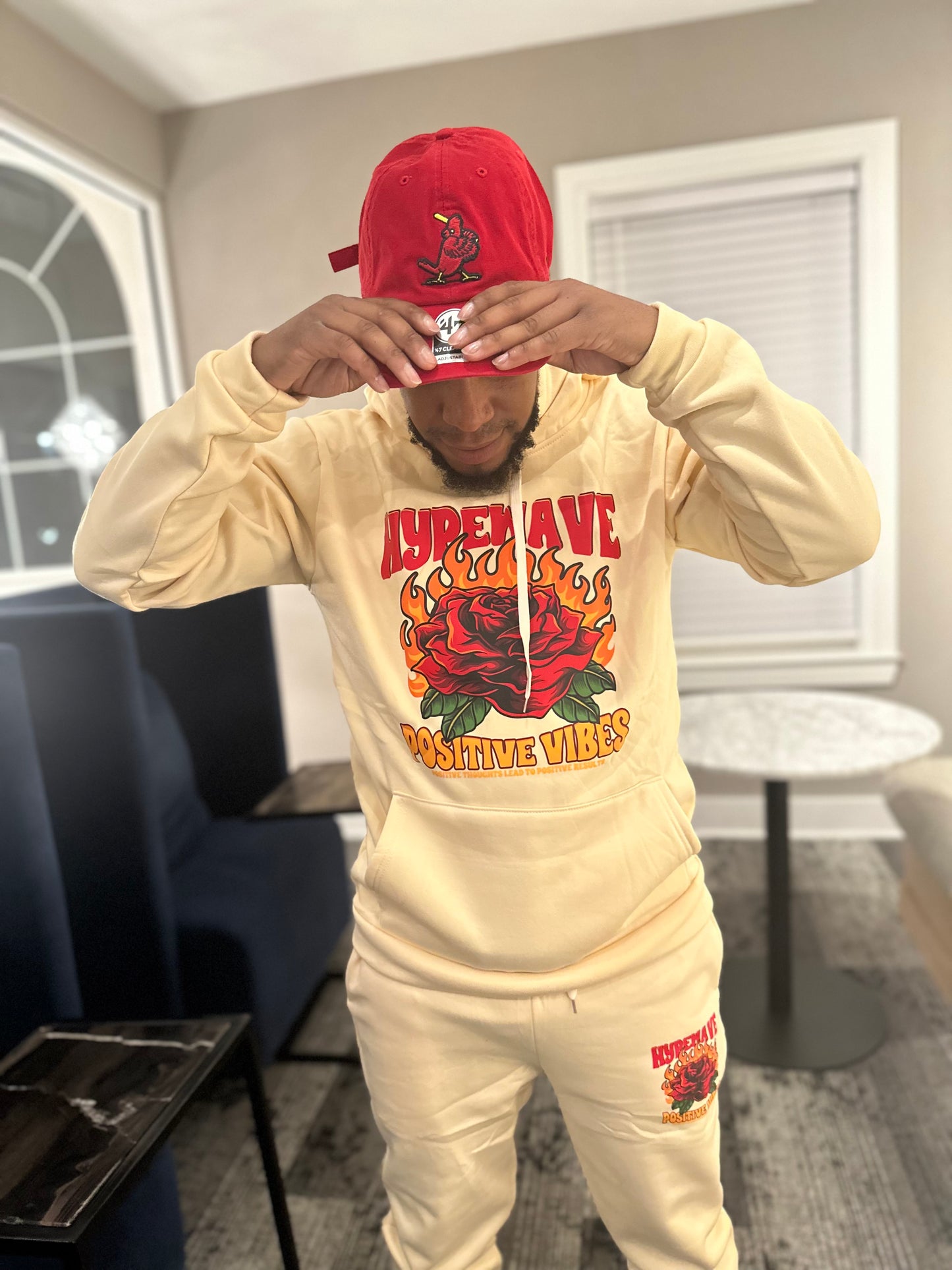 Hypewave (Baby Blue) Sweat outfit