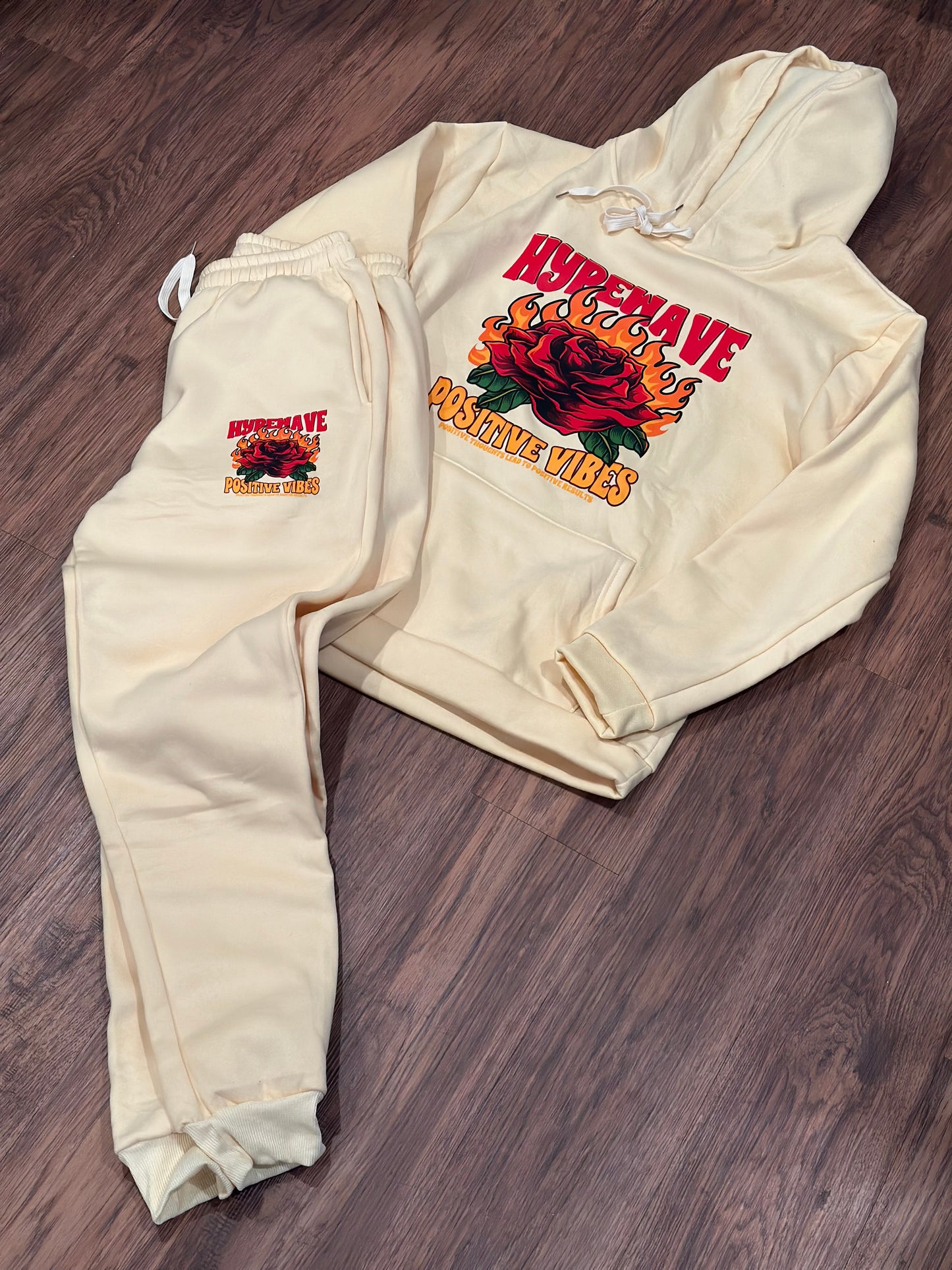 Hypewave (Baby Blue) Sweat outfit
