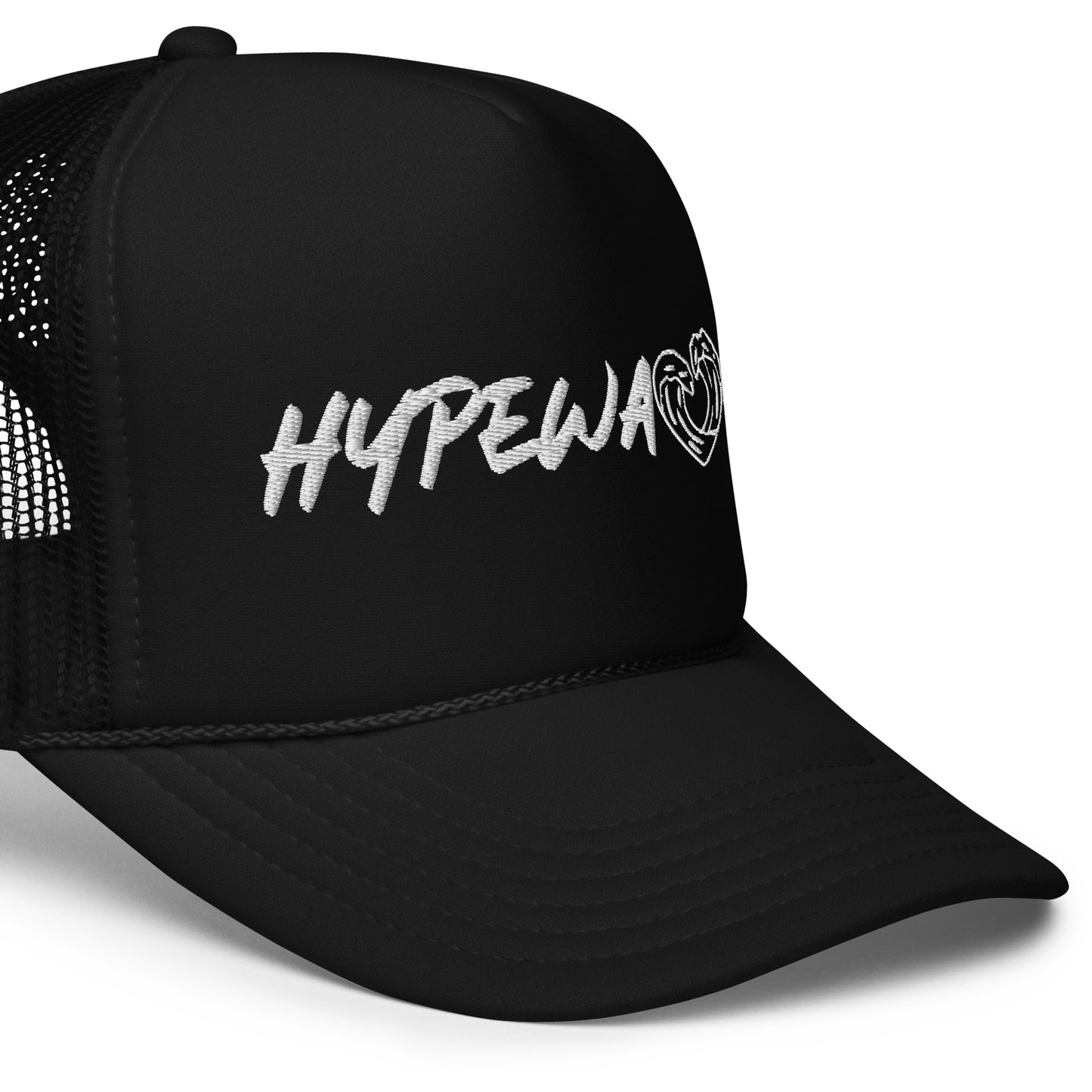 Hypewave Foam Hat In Black