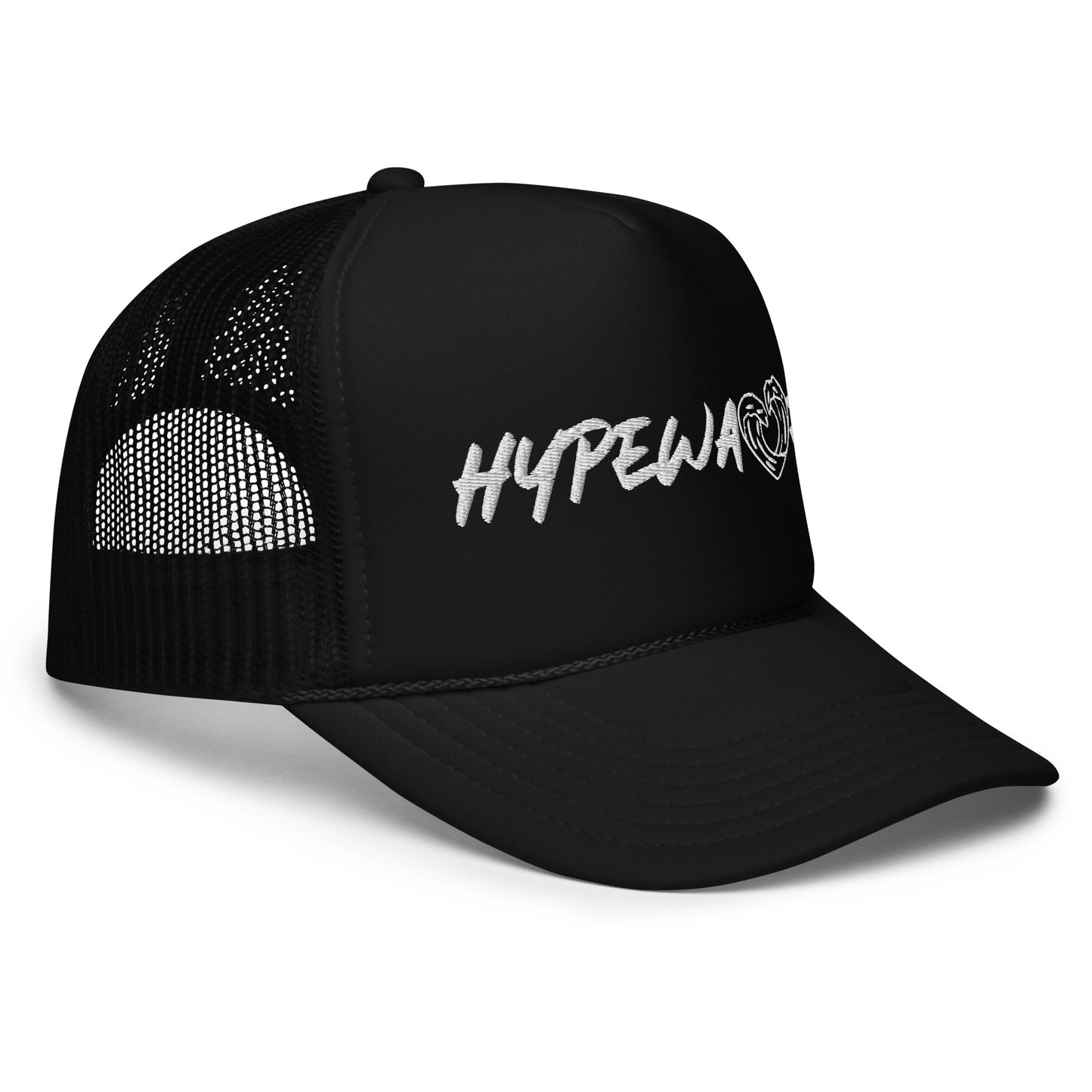 Hypewave Foam Hat In Black